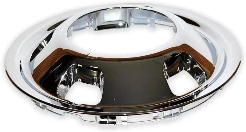 SWIFTHUBCAP Chrome 17" Front Wheel Simulator Hubcap Cover Compatible with Dodge Ram 3500 Dually Truck 2003–2018, Push-On, Replacement Front Wheel Skin Rim Cover, ABS Construction, Easy Install, OE 52106937AB - Image 1